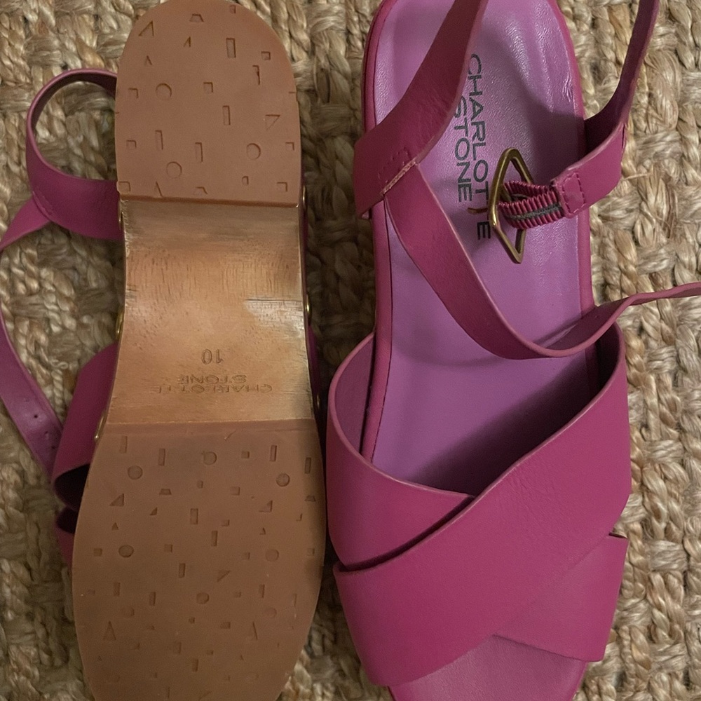 Charlotte Stone Fuchsia Sandals